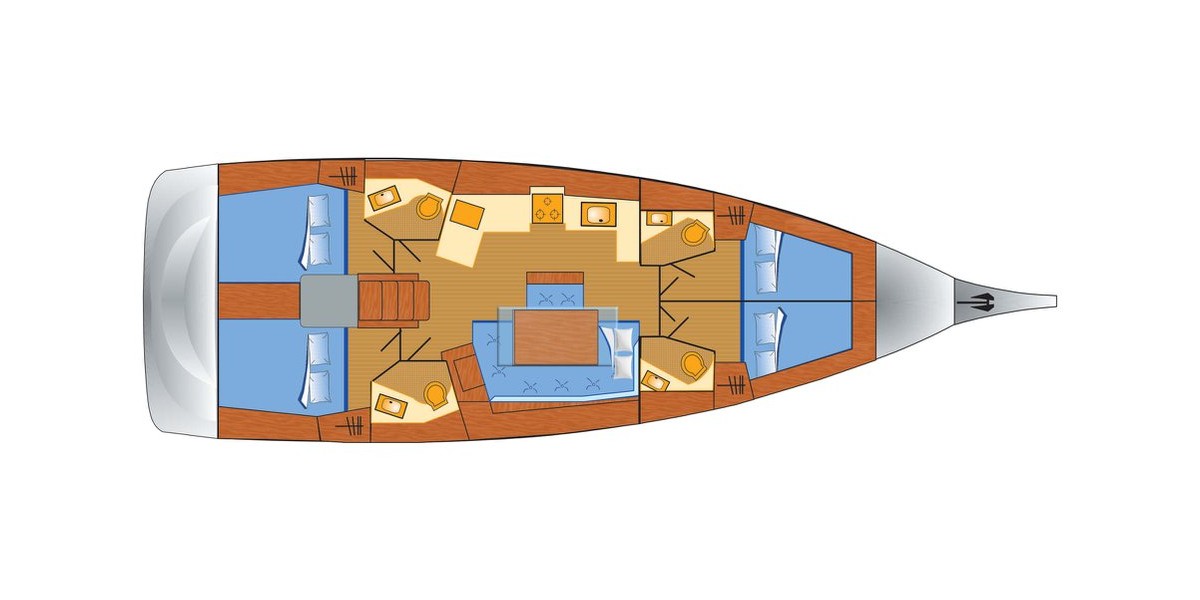 Oceanis 46.1, Miraculix | Yacht Charter Croatia