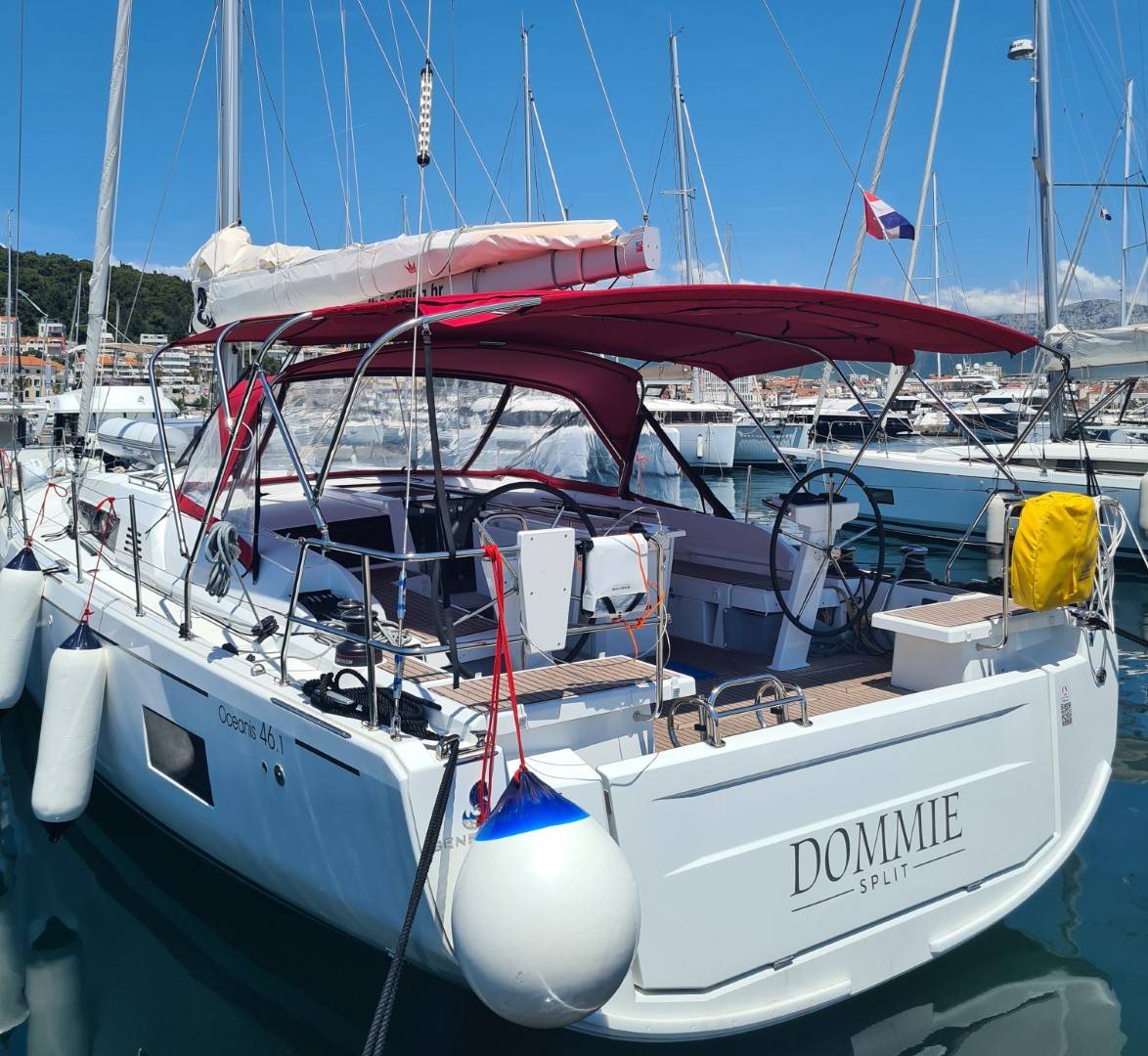 Oceanis 46.1, Dommie | Yacht Charter Croatia