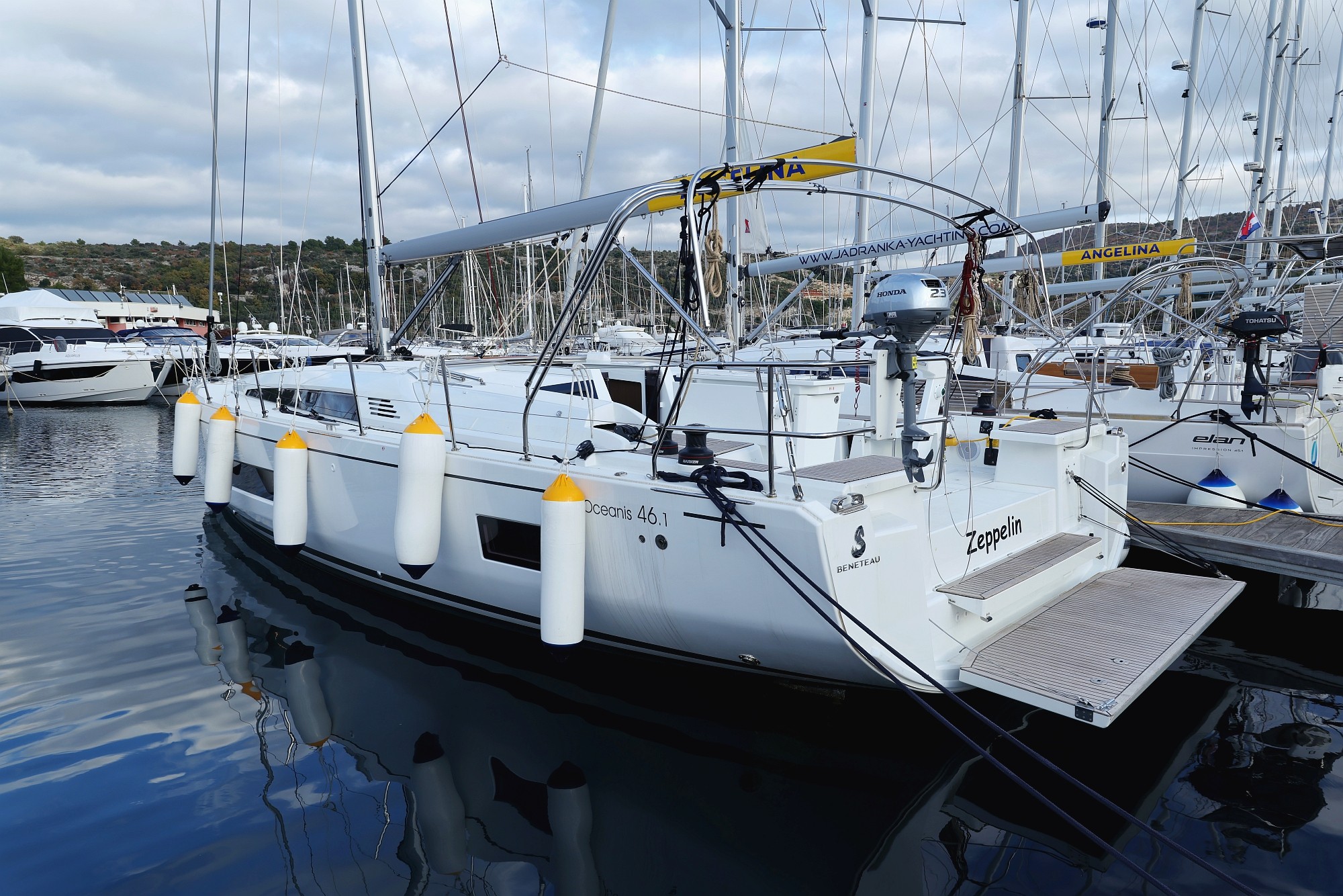 Oceanis 46.1, Zeppelin | Yacht Charter Croatia