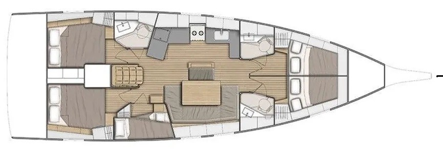 Oceanis 46.1, Liberty | Yacht Charter Croatia