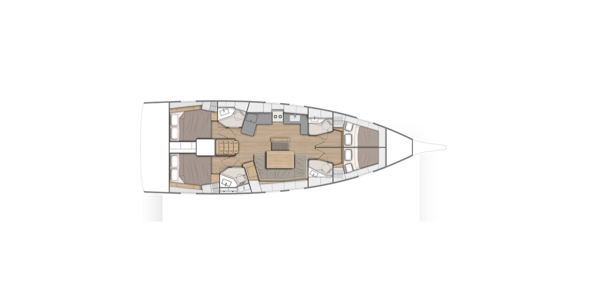 Oceanis 46.1, Nemo | Yacht Charter Croatia