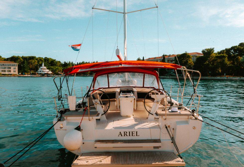 Oceanis 46.1, Ariel | Yacht Charter Croatia