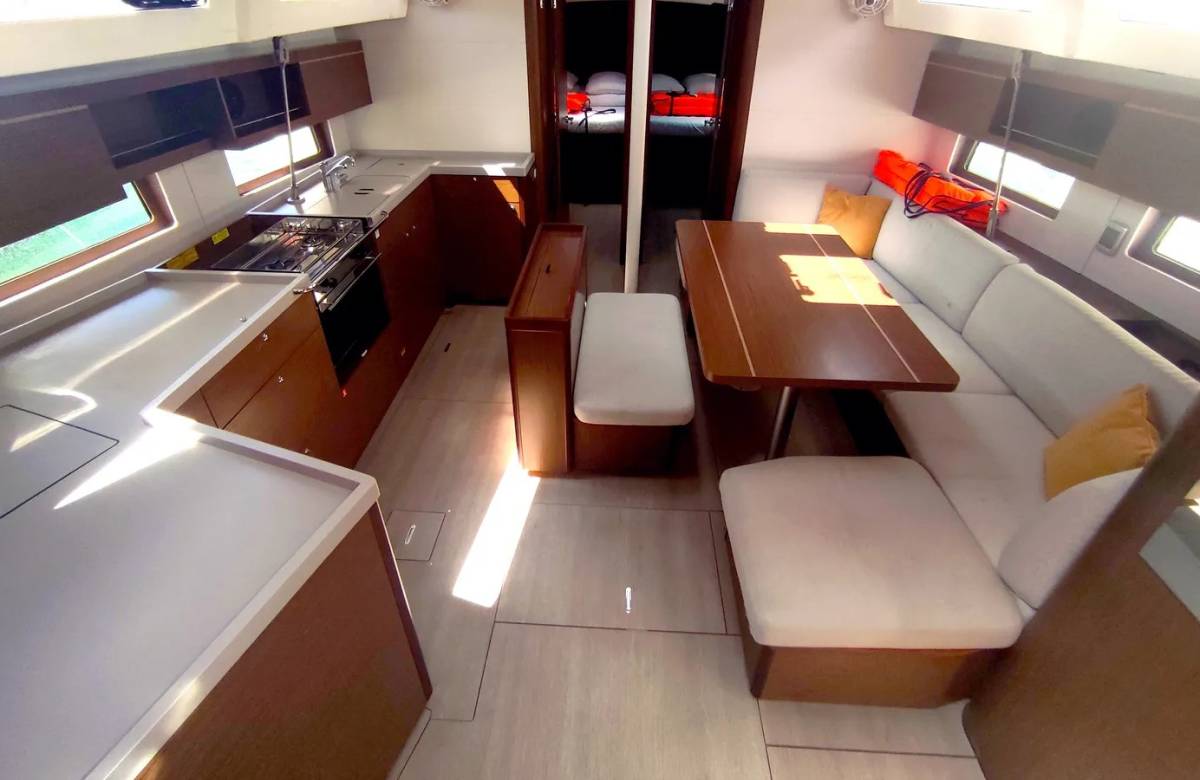 Oceanis 46.1, Ariel | Yacht Charter Croatia