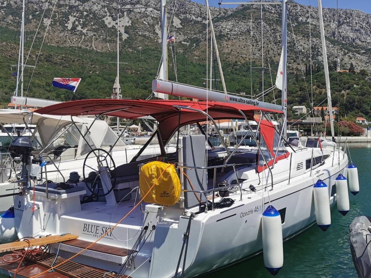 Oceanis 46.1 Blue sky | Yacht Charter Croatia