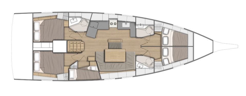 Oceanis 46.1, Ivy | Yacht Charter Croatia