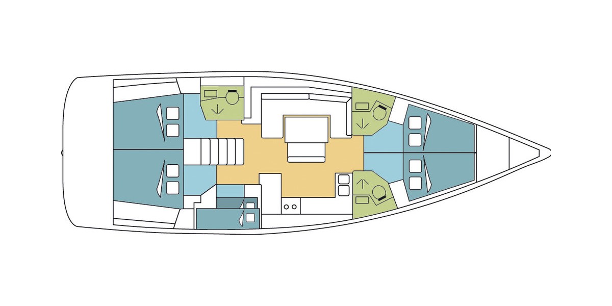 Oceanis 48, STROMBOLI | Yacht Charter Croatia