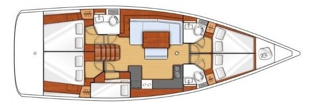 Oceanis 48, Cheeky Lady | Yacht Charter Croatia