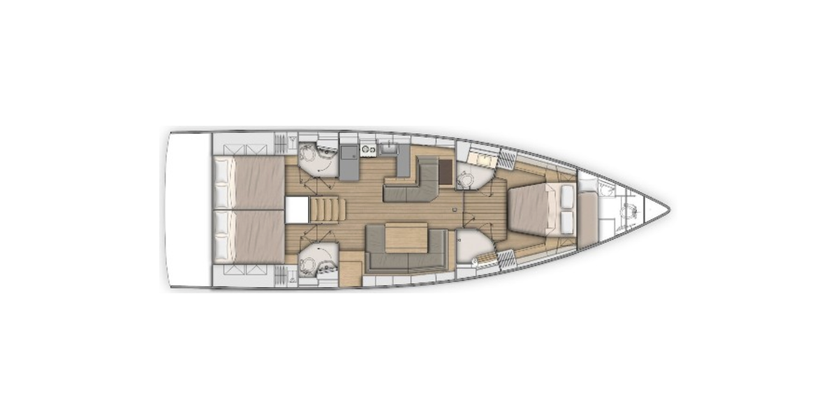 Oceanis 51.1 OW, Dodo | Yacht Charter Croatia