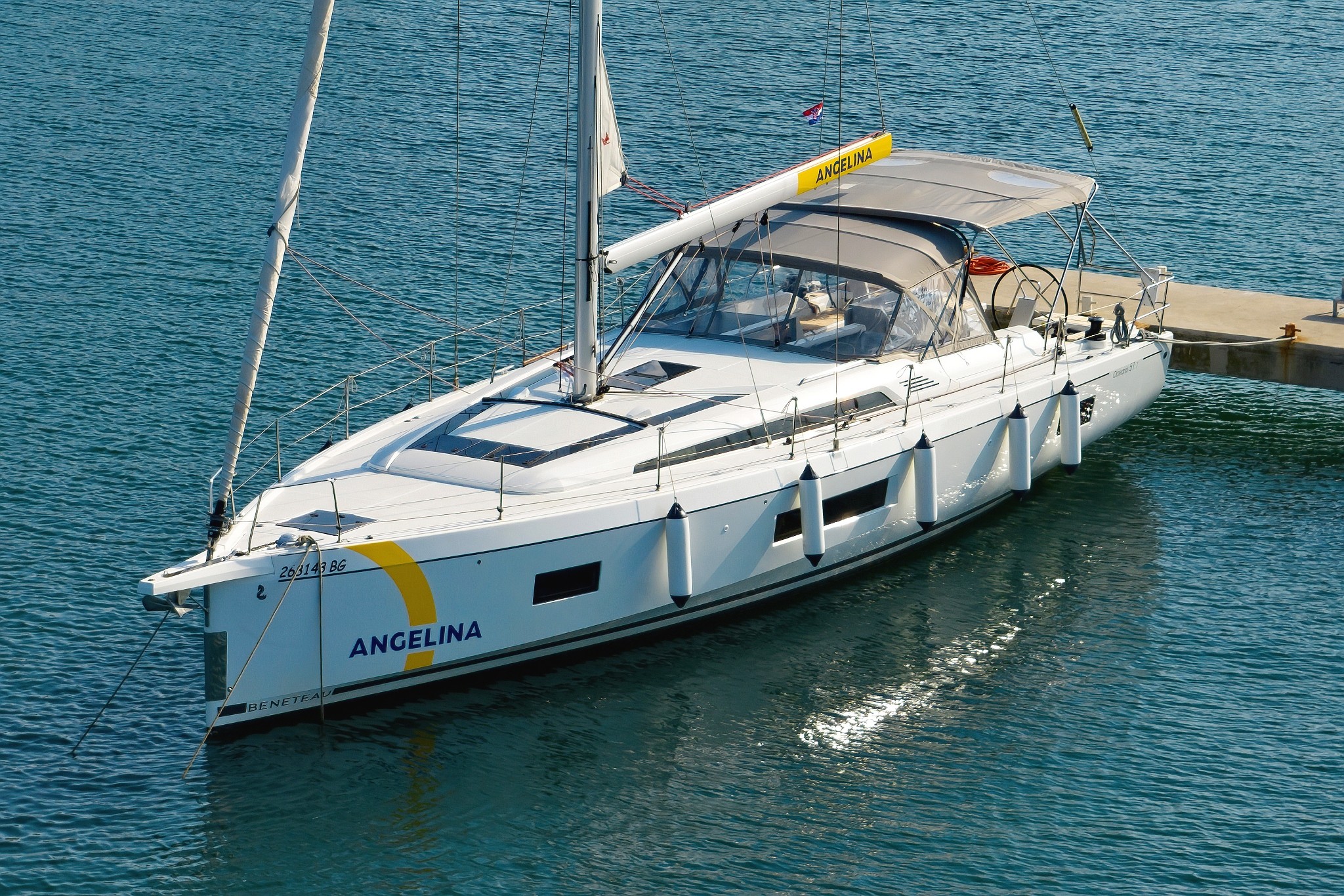 Oceanis 51.1, Jupiter | Yacht Charter Croatia