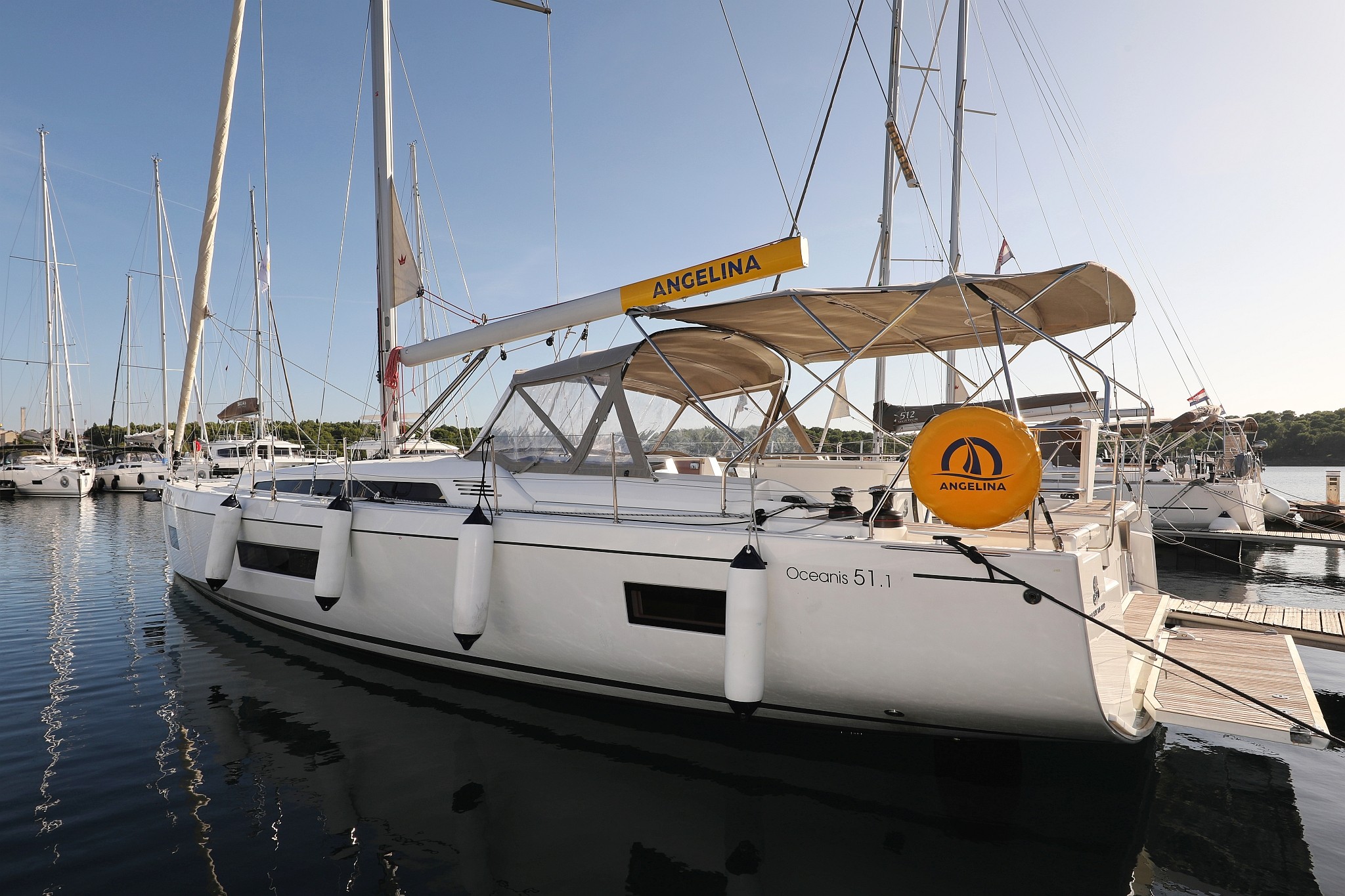 Oceanis 51.1, Air 1 | Yacht Charter Croatia