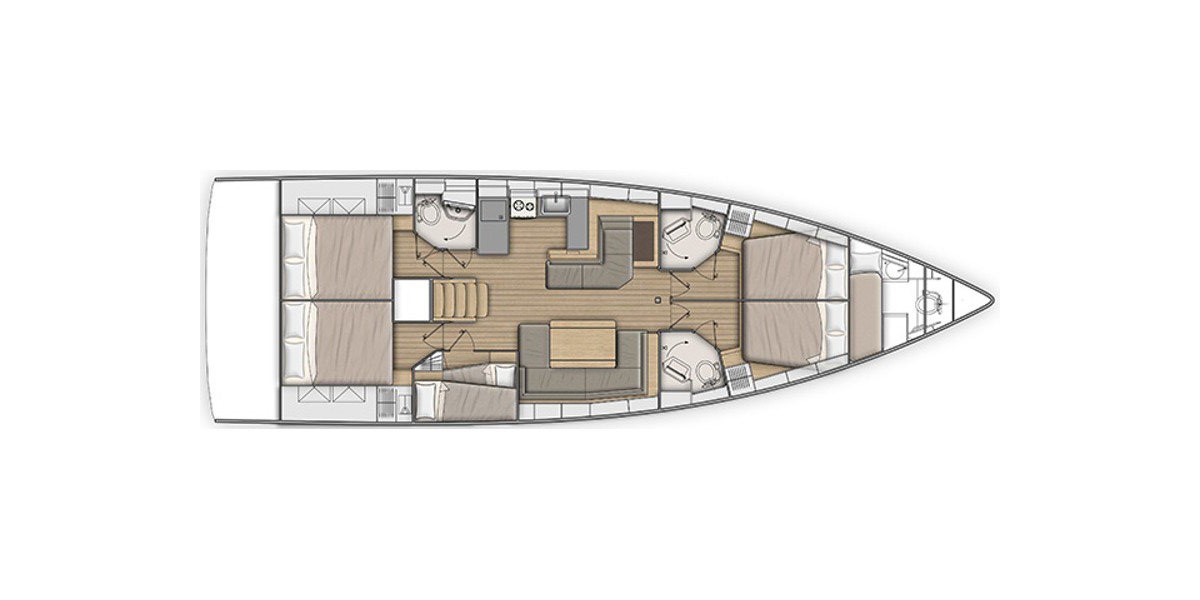 Oceanis 51.1, South Point | Yacht Charter Croatia