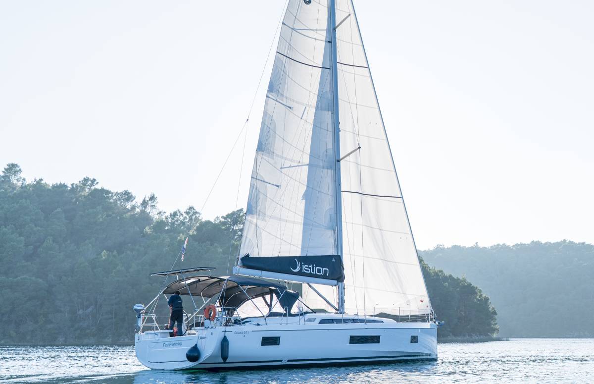 Oceanis 51.1, First Friendship | Yacht Charter Croatia