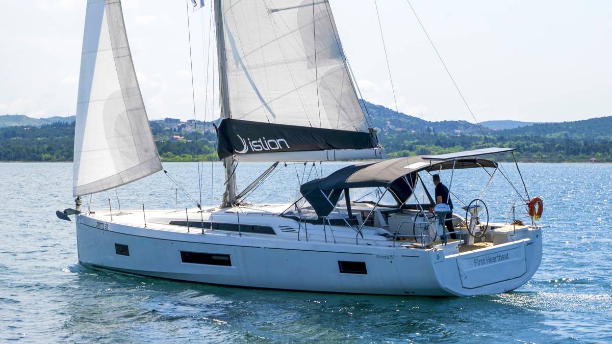 Oceanis 51.1, First Heartbeat | Yacht Charter Croatia