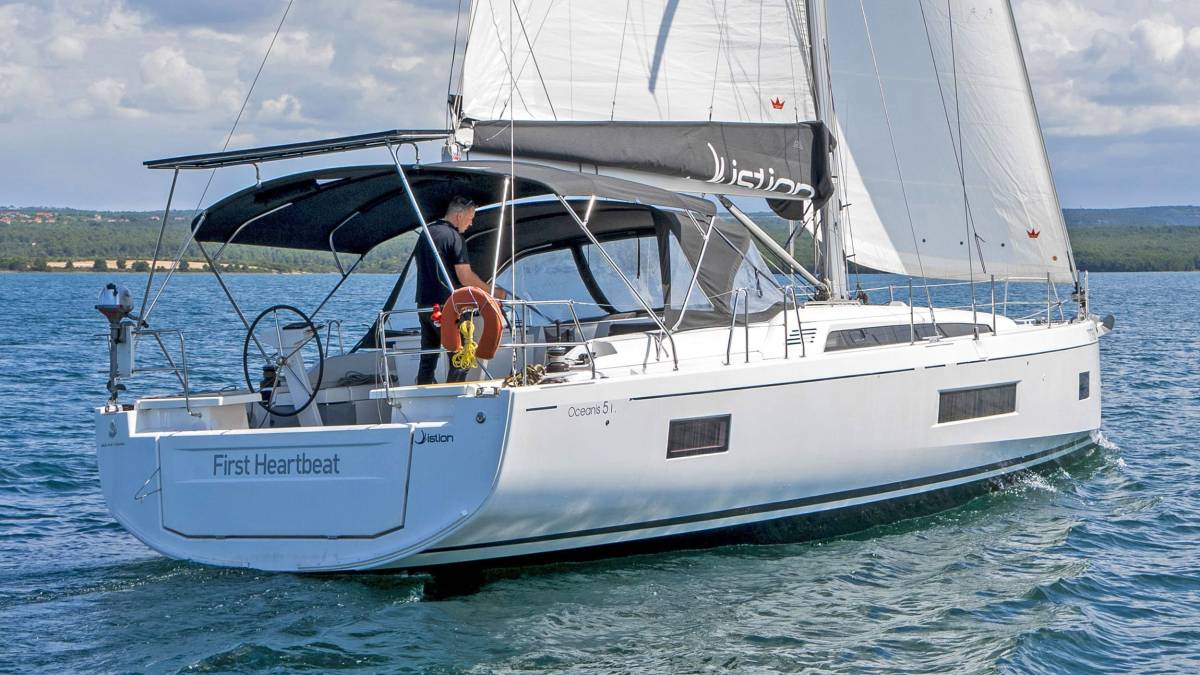 Oceanis 51.1, First Heartbeat | Yacht Charter Croatia
