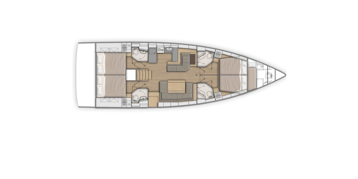 Oceanis 51.1, Grey Goose | Yacht Charter Croatia