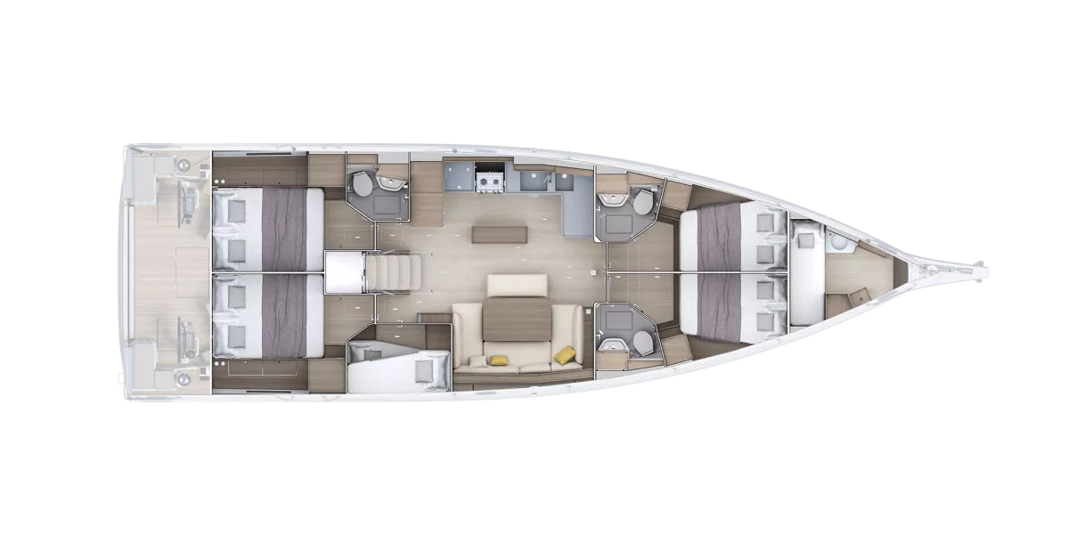 Oceanis 52, B-52 | Yacht Charter Croatia