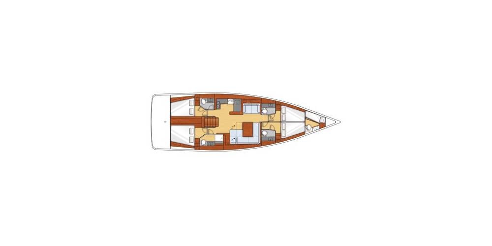 Oceanis 55, Esther | Yacht Charter Croatia