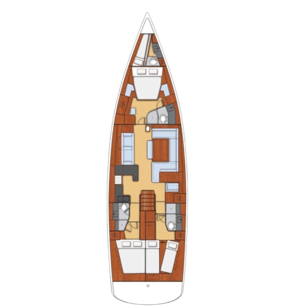 Oceanis 60, Infinity | Yachtcharter Kroatien