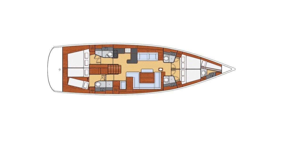 Oceanis 60, Eol I | Yacht Charter Croatia