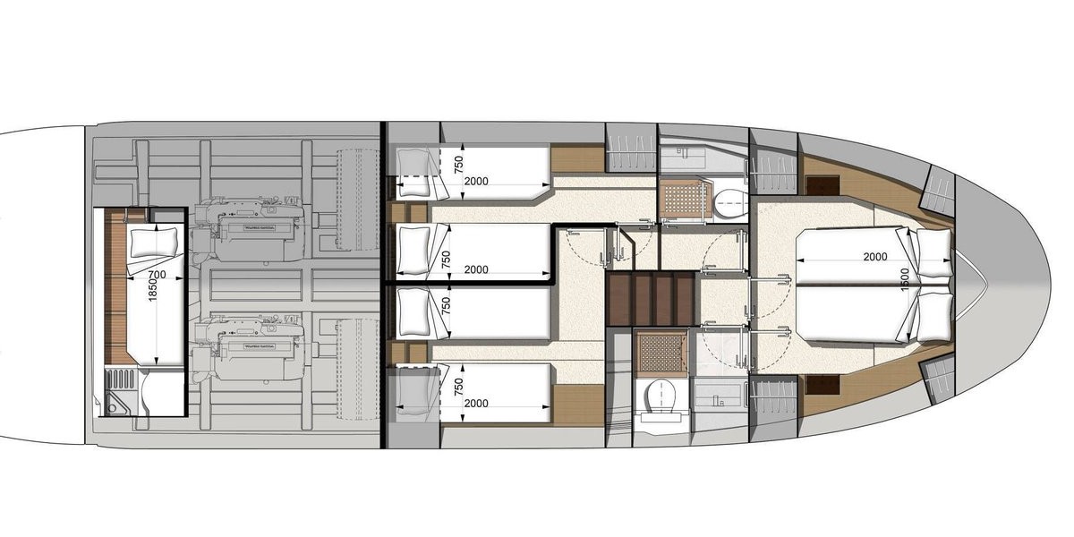 Prestige 460, Adudu 2 | Yacht Charter Croatia