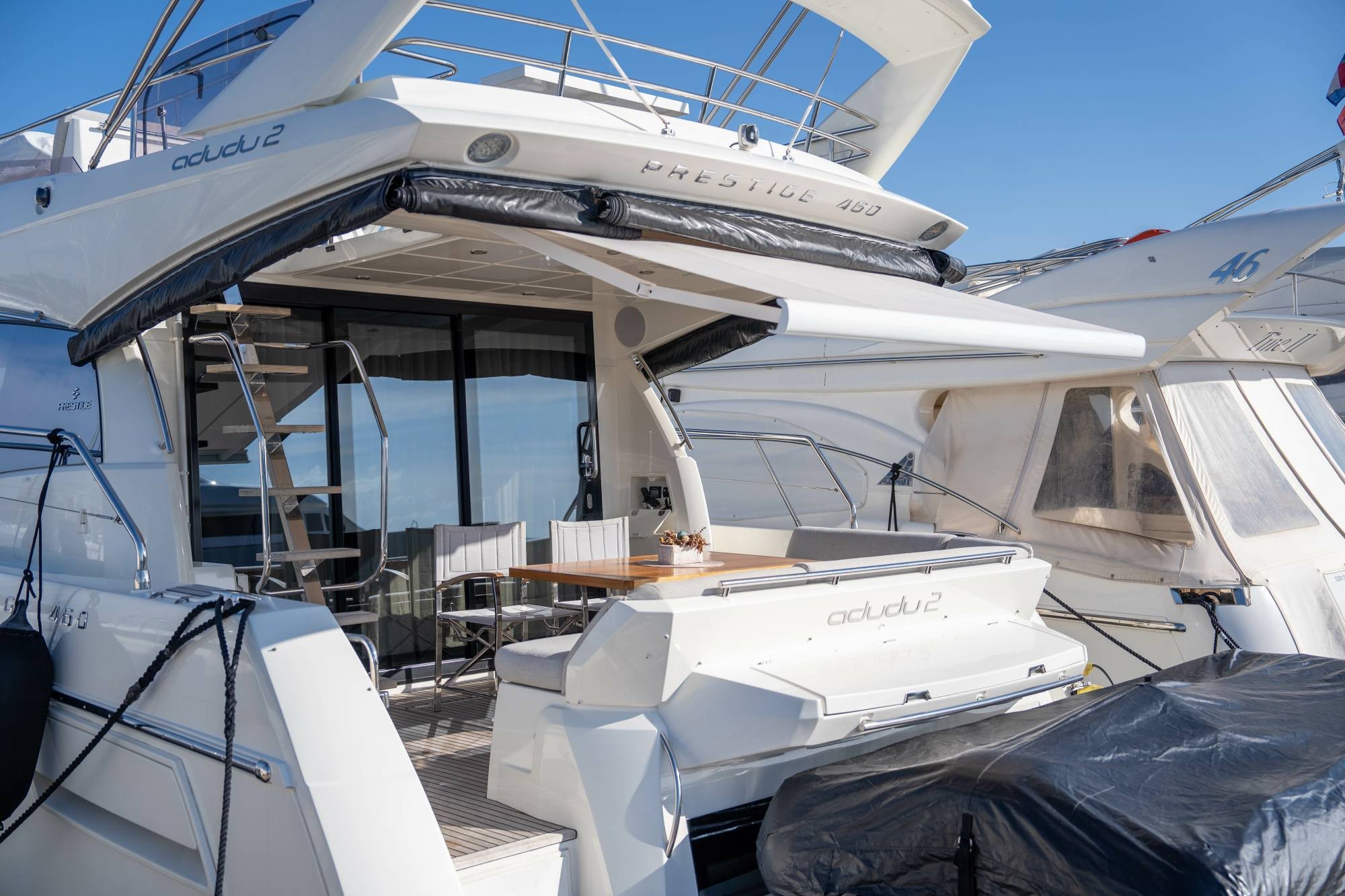 Prestige 460, Adudu 2 | Yacht Charter Croatia