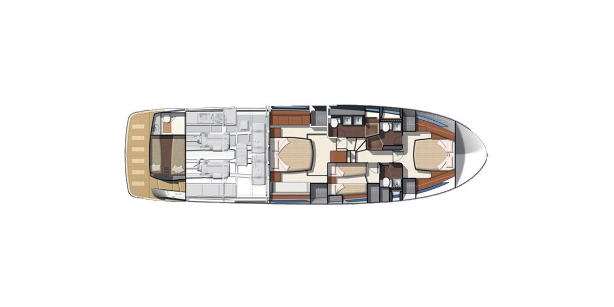 Prestige 620 S, Jana | Yachtcharter Kroatien