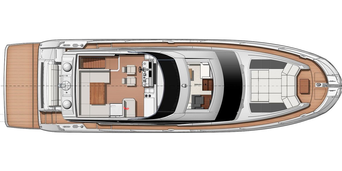 Prestige 630S, Simul | Yacht Charter Croatia