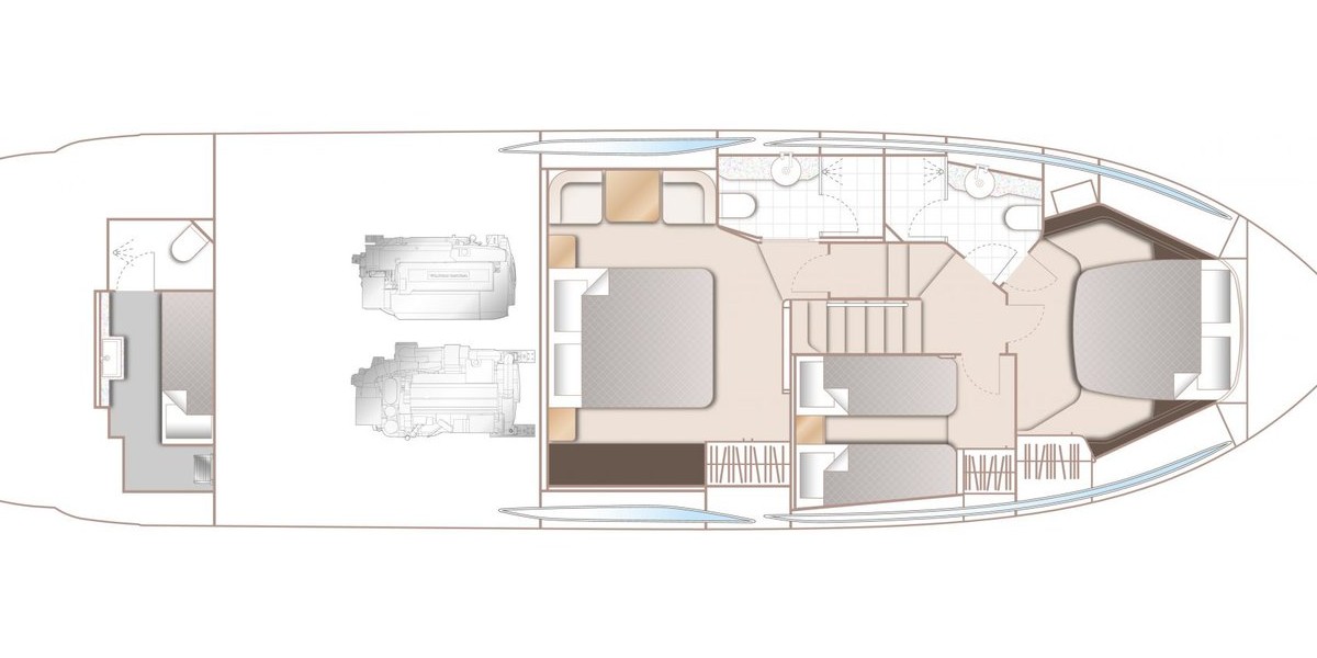 Princess 55 F, Mayfly | Yacht Charter Croatia