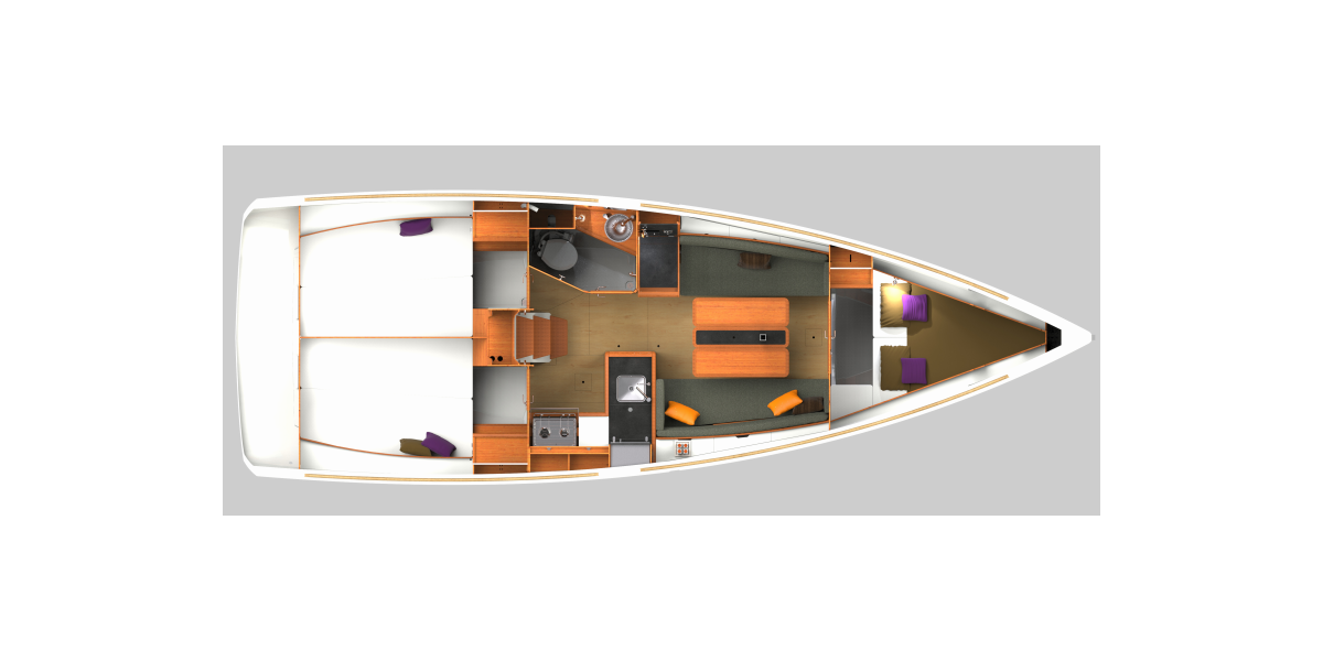 Sun Odyssey 349, Siberia | Yacht Charter Croatia