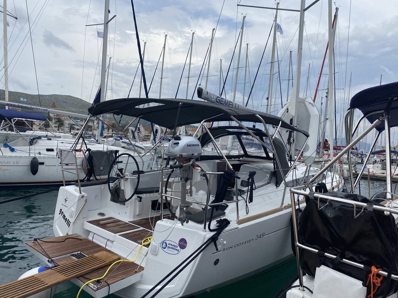 Sun Odyssey 349, gemelli | Yacht Charter Croatia