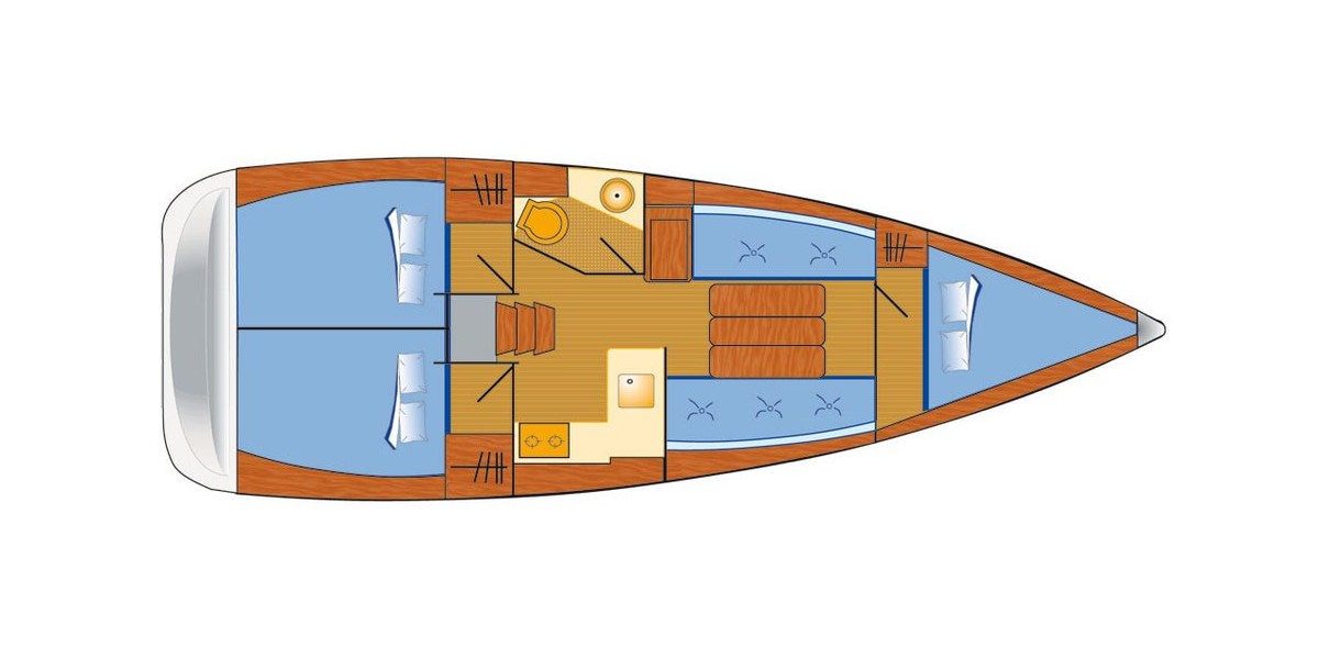 Sun Odyssey 349, Ana | Yacht Charter Croatia