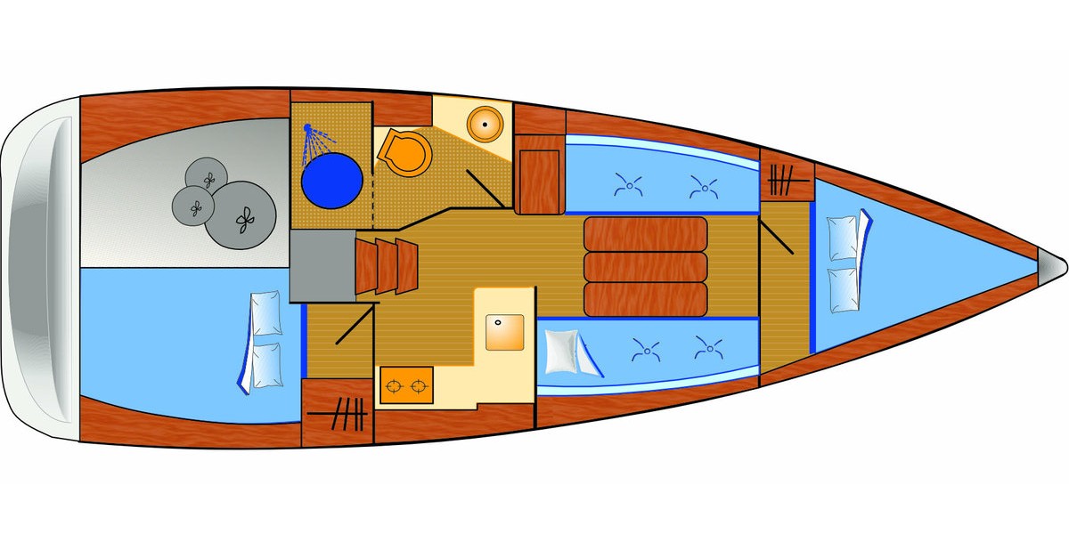 Sun Odyssey 349, Marie | Yacht Charter Croatia