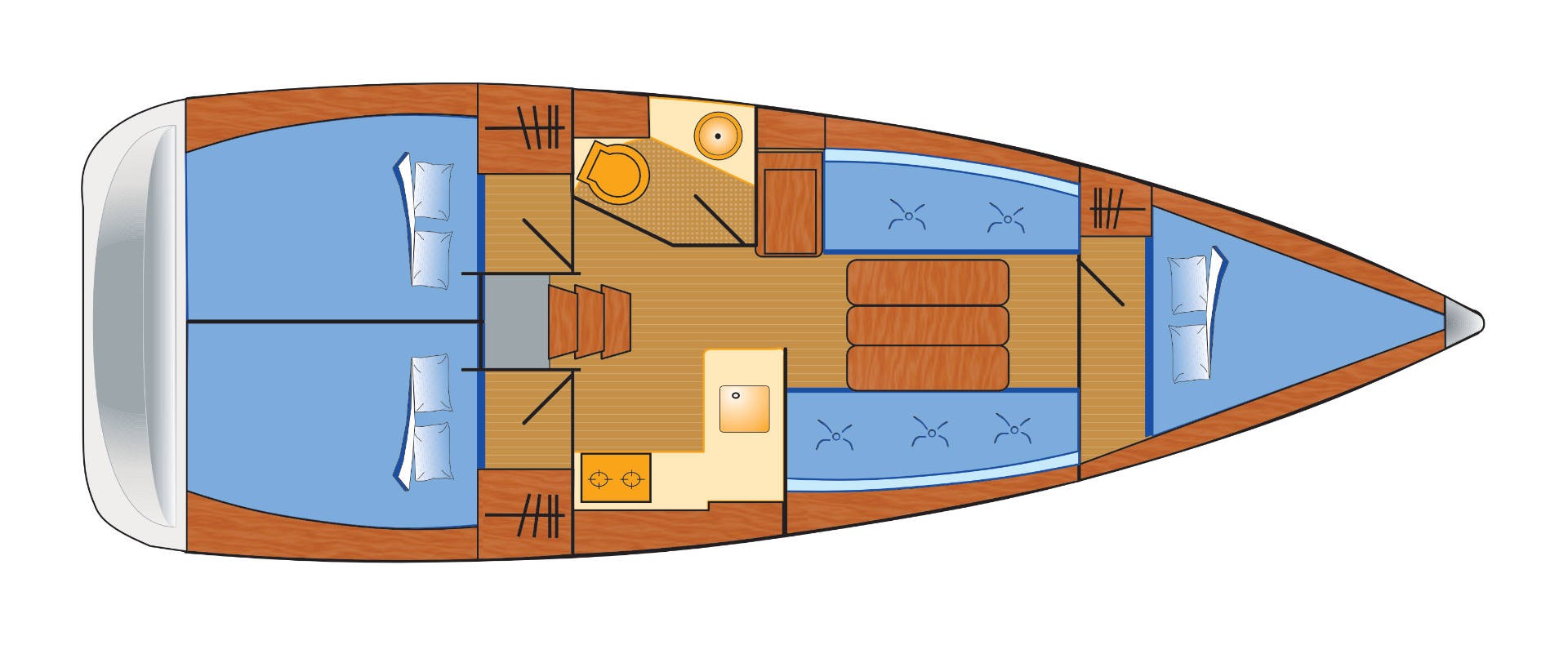 Sun Odyssey 349, Serineh | Yacht Charter Croatia