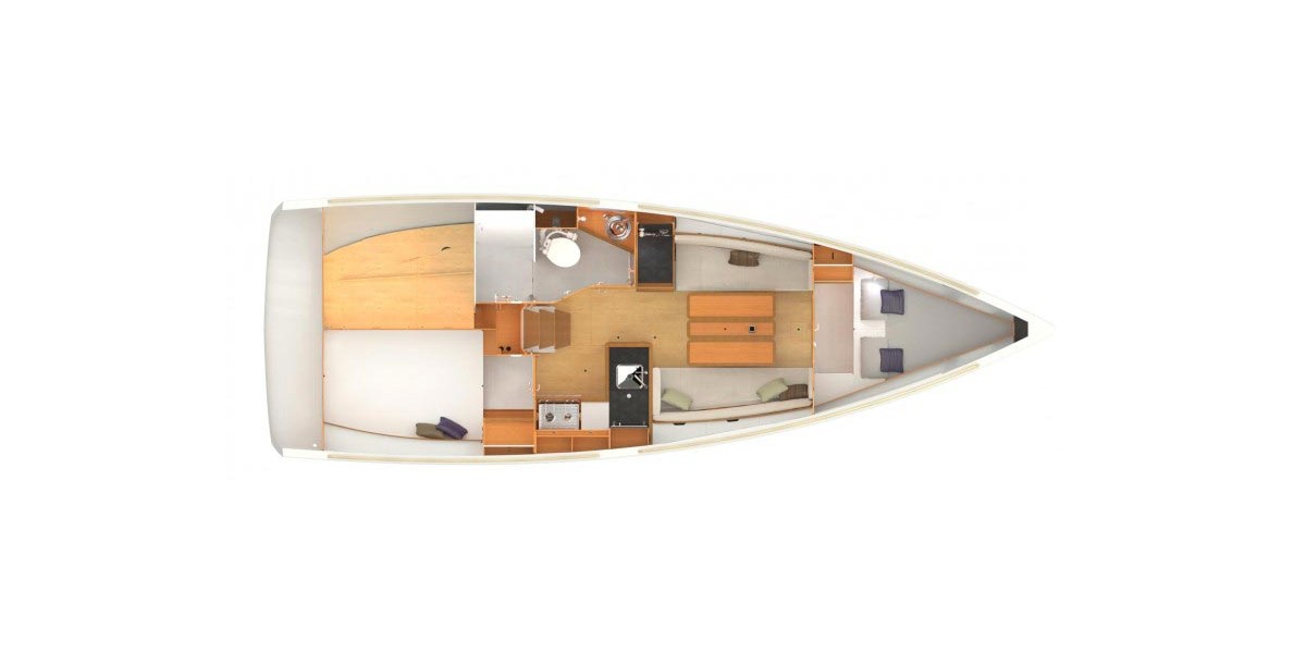 Sun Odyssey 349, Glasswing | Yacht Charter Croatia
