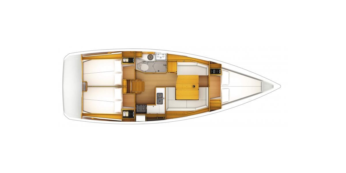 Sun Odyssey 389, My Pearl | Yacht Charter Croatia