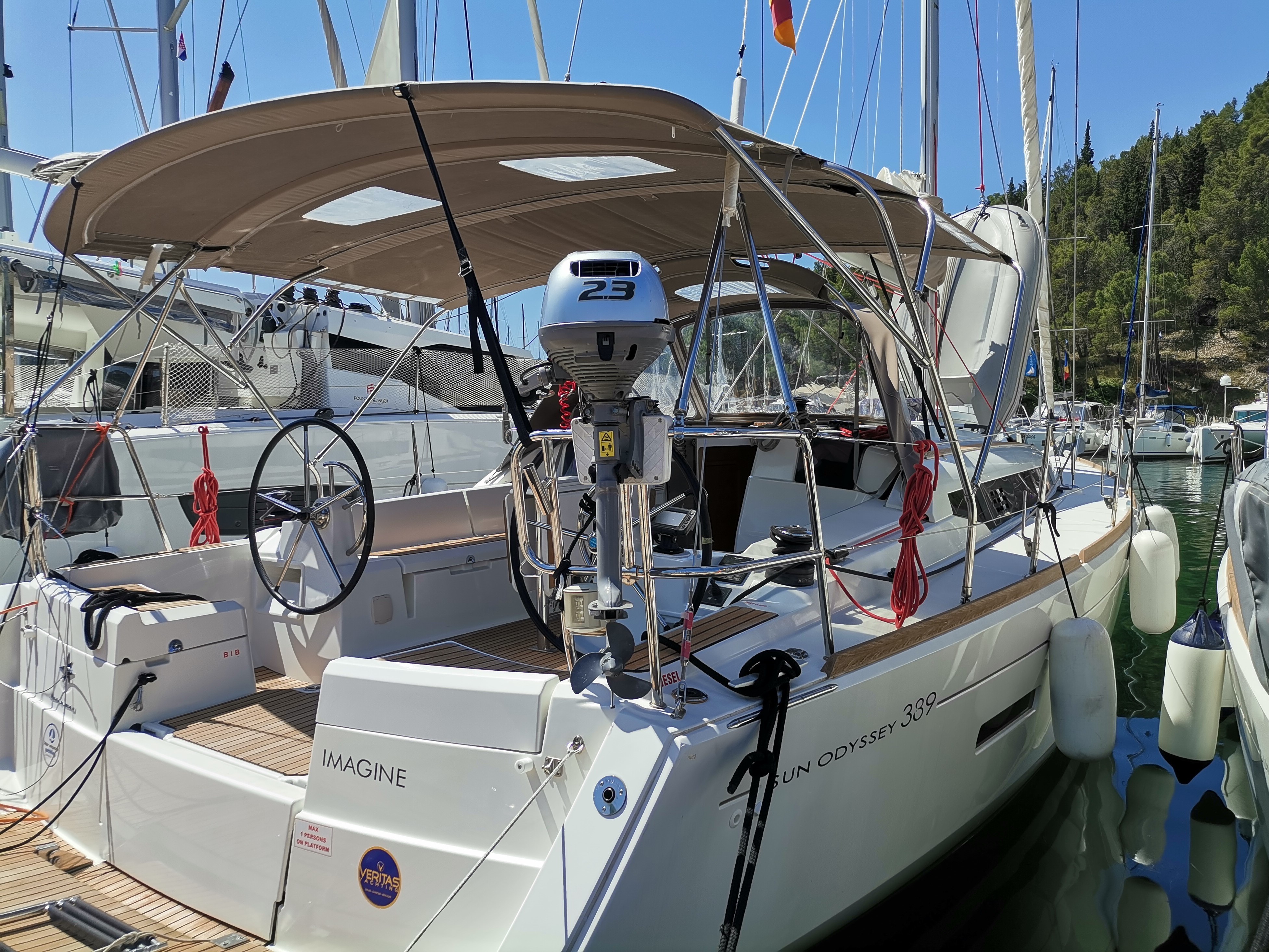 Sun Odyssey 389, Imagine | Yacht Charter Croatia
