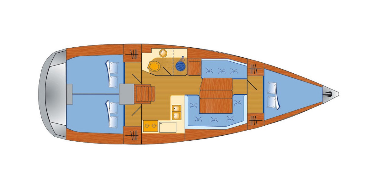Sun Odyssey 389, Tina | Yacht Charter Croatia