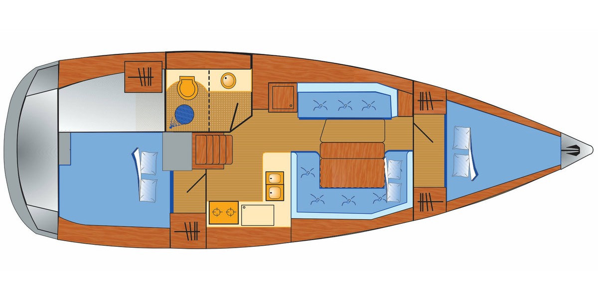 Sun Odyssey 389, Tara | Yacht Charter Croatia