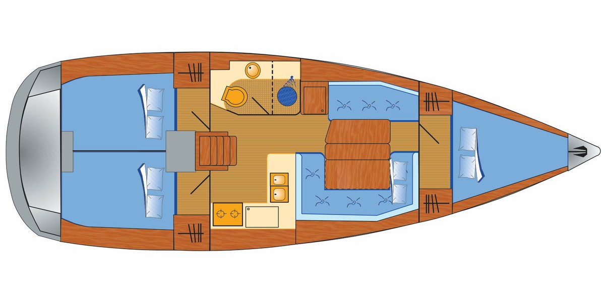 Sun Odyssey 389, Sissi | Yacht Charter Croatia