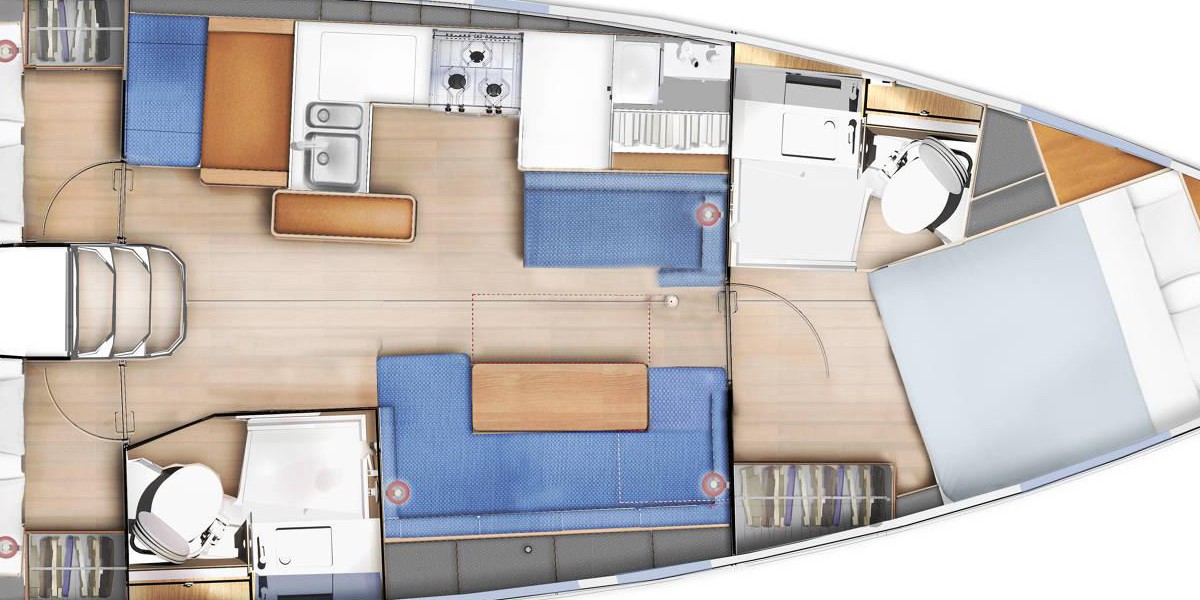Sun Odyssey 410, Kingfisher | Yacht Charter Croatia