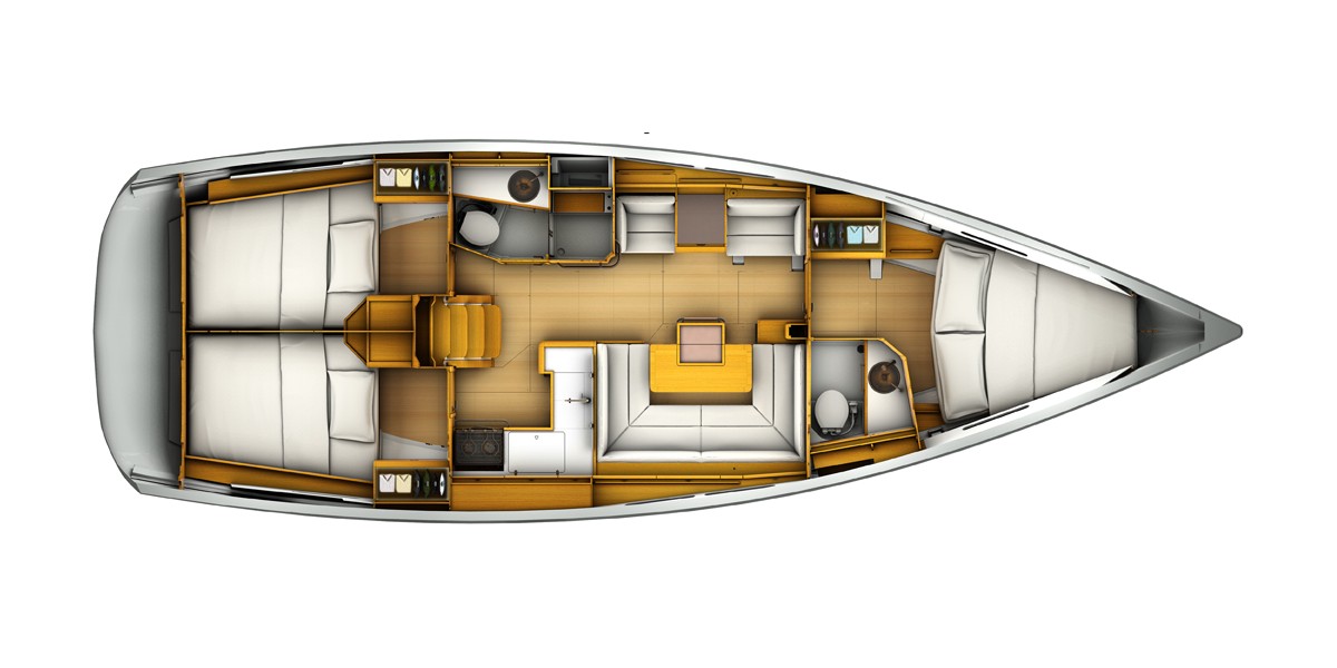 Sun Odyssey 419, Kiss Kiss | Yacht Charter Croatia