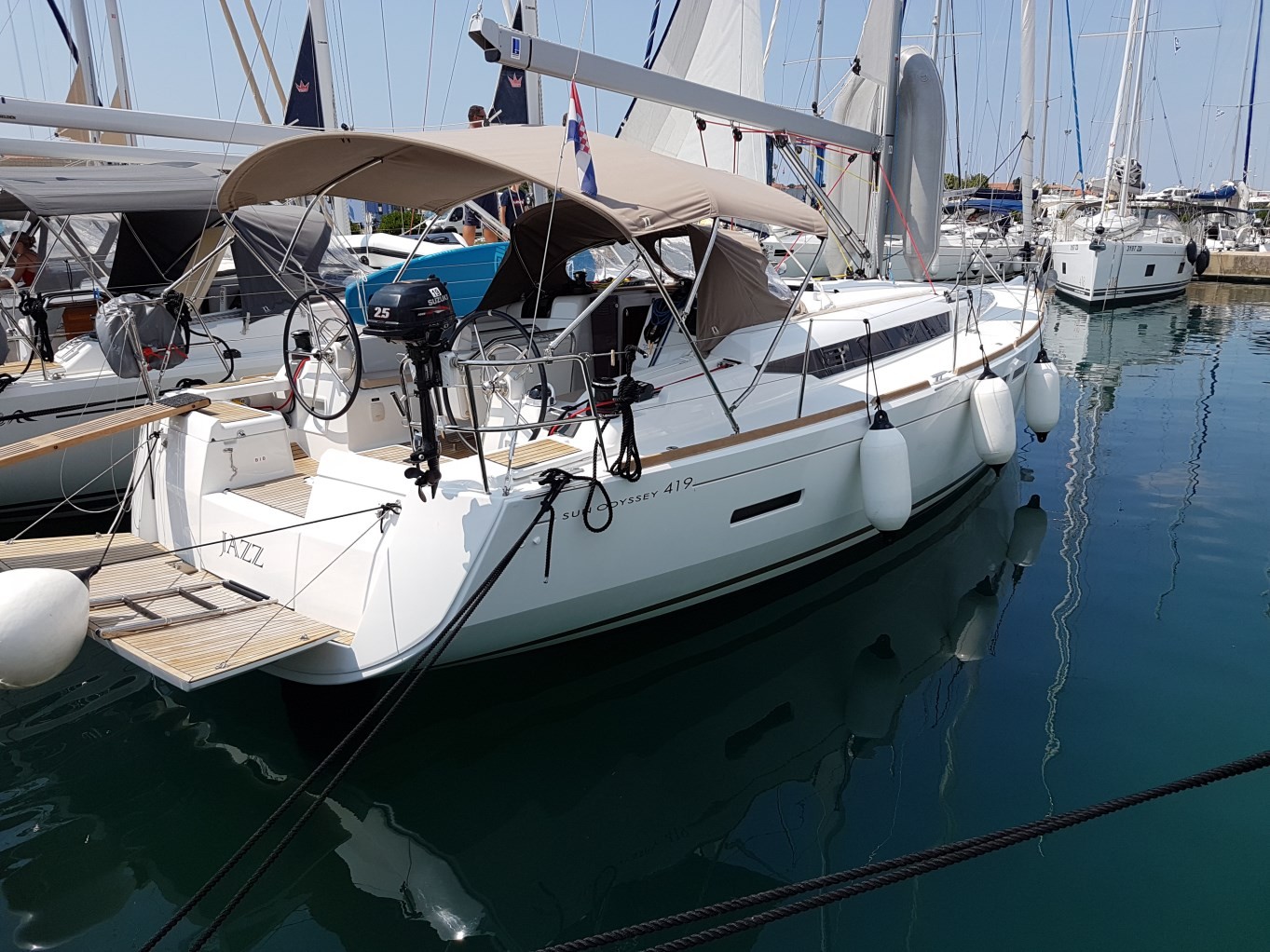 Sun Odyssey 419, Jazz | Yacht Charter Croatia