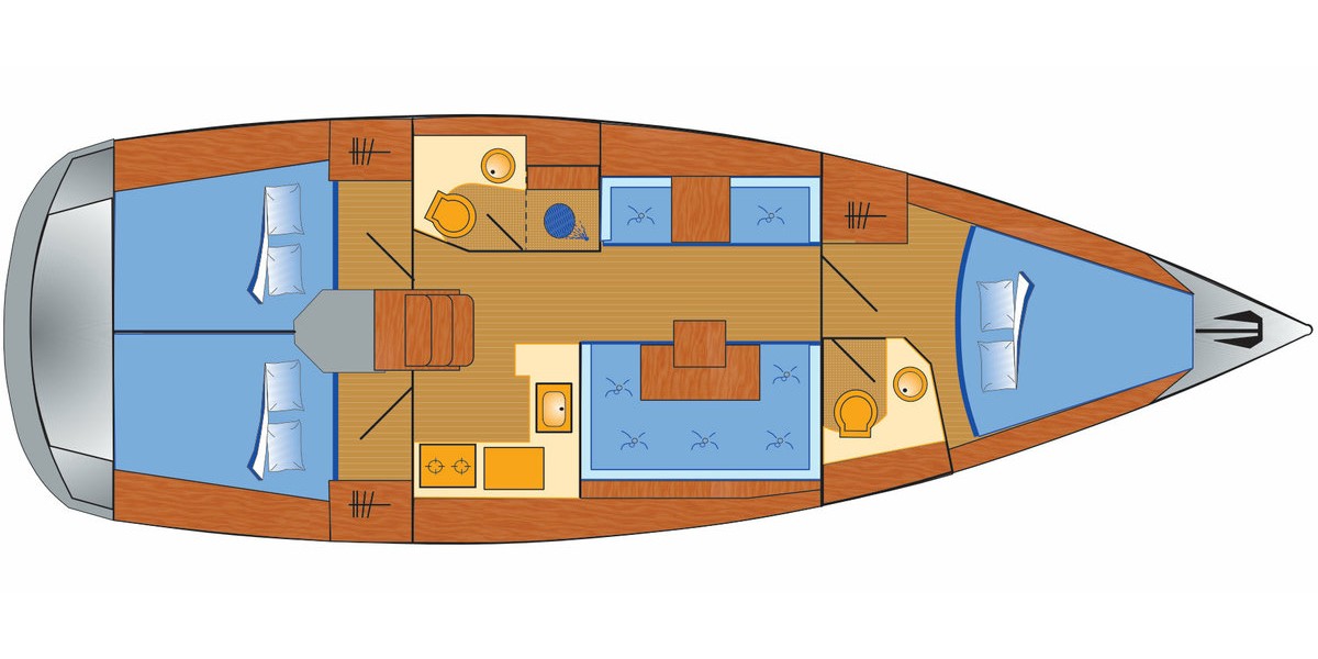 Sun Odyssey 419, Mira | Yacht Charter Croatia