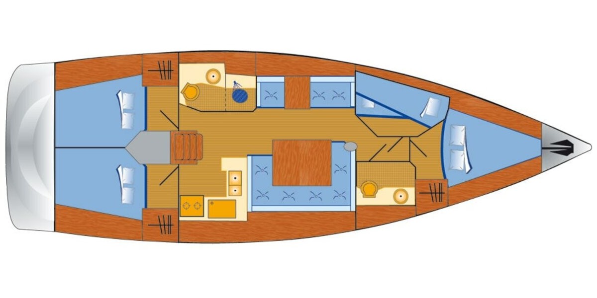 Sun Odyssey 439, Jason | Yacht Charter Croatia