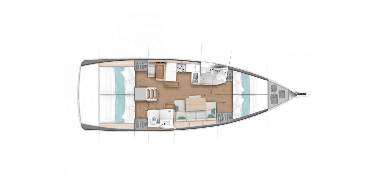 Sun Odyssey 440, Signum Alfa | Yacht Charter Croatia