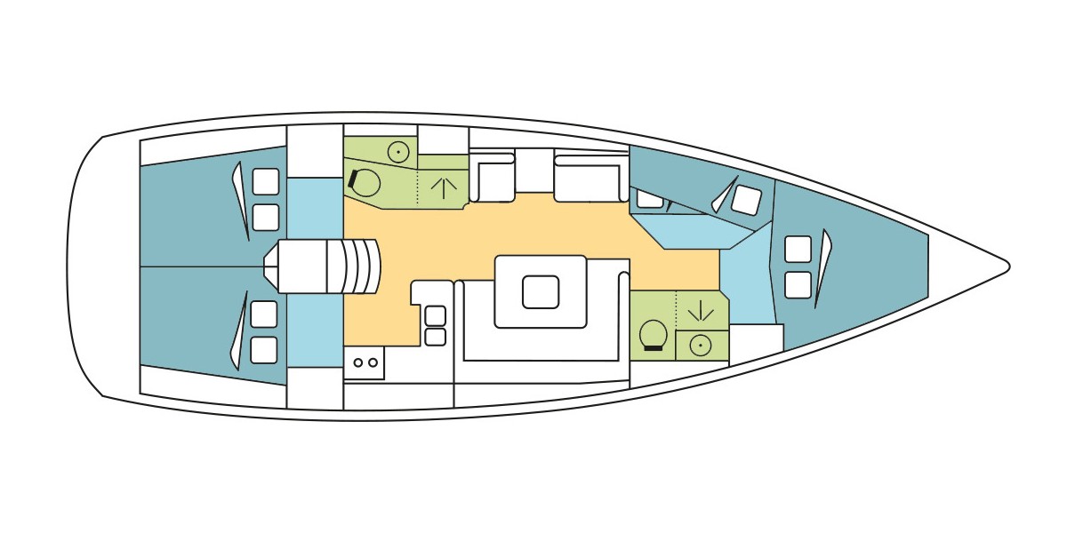 Sun Odyssey 449, SUCHON  | Yacht Charter Croatia