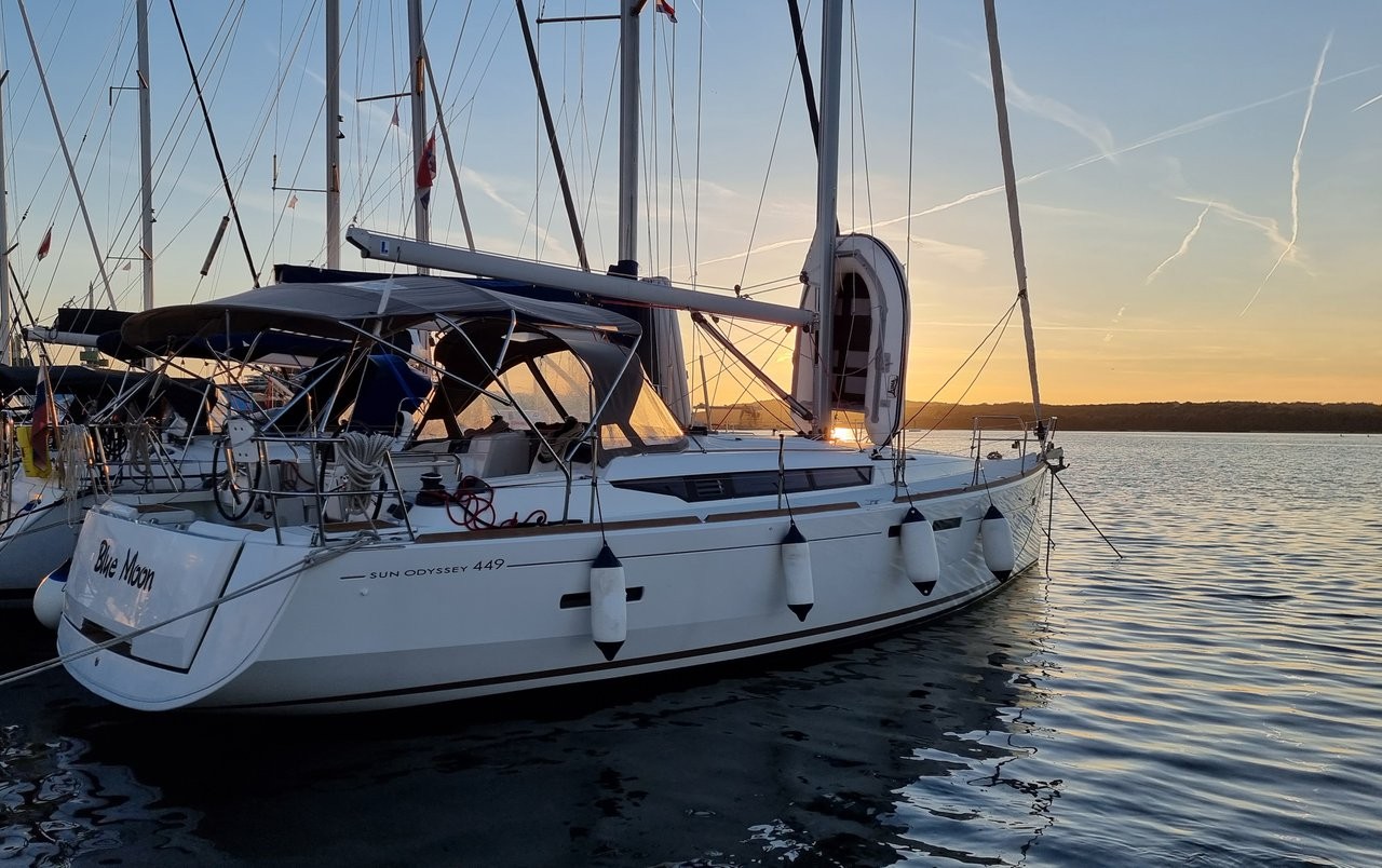 Sun Odyssey 449, Blue Moon | Yacht Charter Croatia