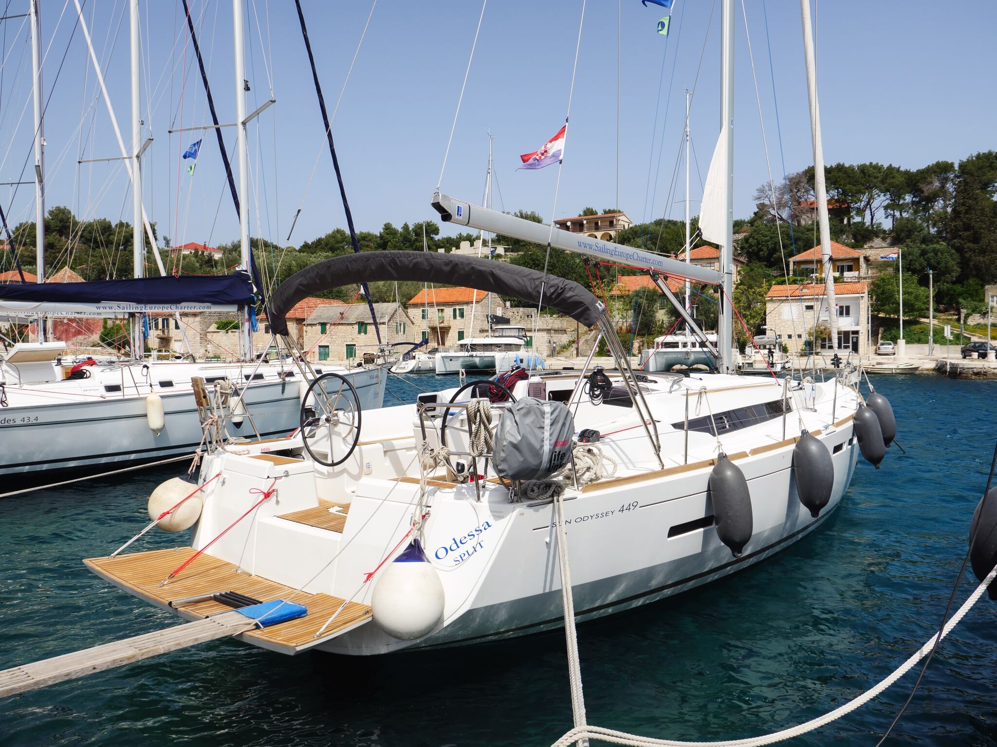 Sun Odyssey 449, Odessa | Yacht Charter Croatia