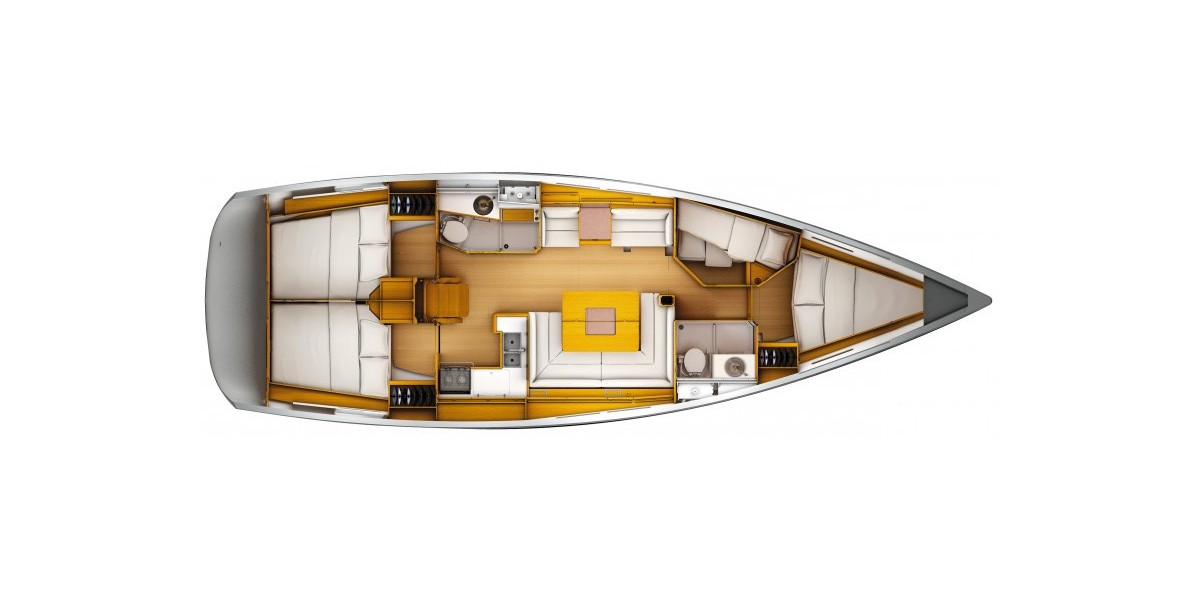 Sun Odyssey 449, Cherry | Yachtcharter Kroatien