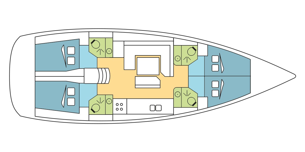 Sun Odyssey 479, GOUNOD  | Yacht Charter Croatia